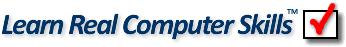 Learn Real Computer Skills Logo